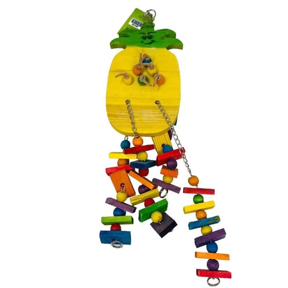 A&E Cage Company, Happy Beaks Large Pineapple Big Bird Toy